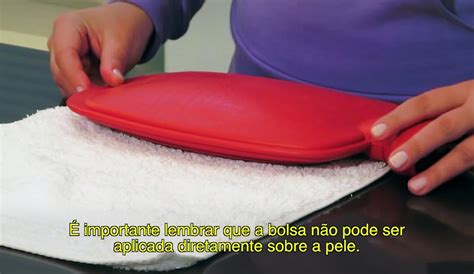 Como fazer uma bolsa de agua quente caseira .